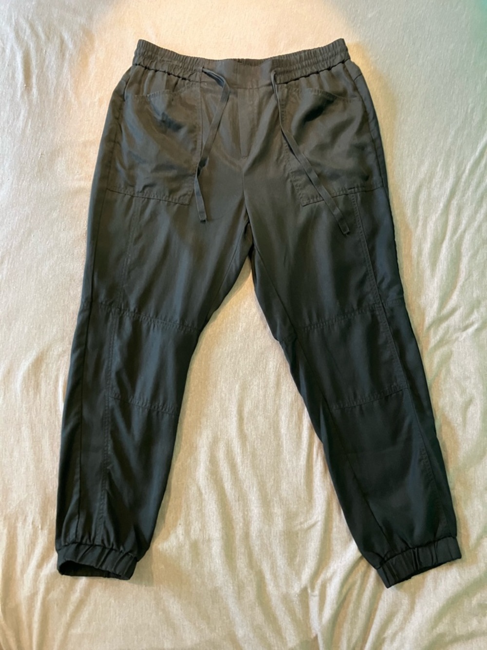 Banana Republic Black Drawstring Joggers